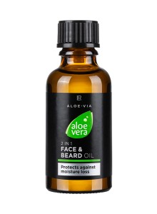 Aloe Vera Mens Essentials 2in1 Gesichts- & Bart-Öl