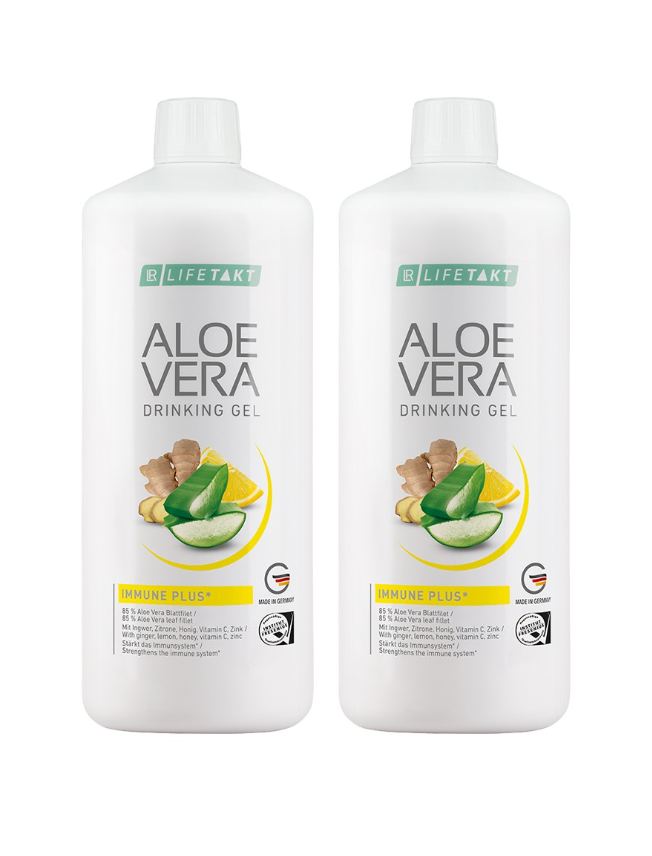 Aloe Vera Drinking Gel Immune Plus 2er Set