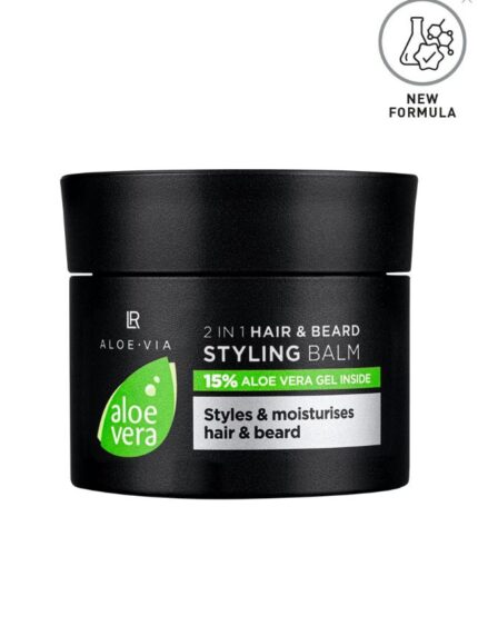 Aloe Vera Mens Essentials 2in1 Haar & Bart Styling Balm