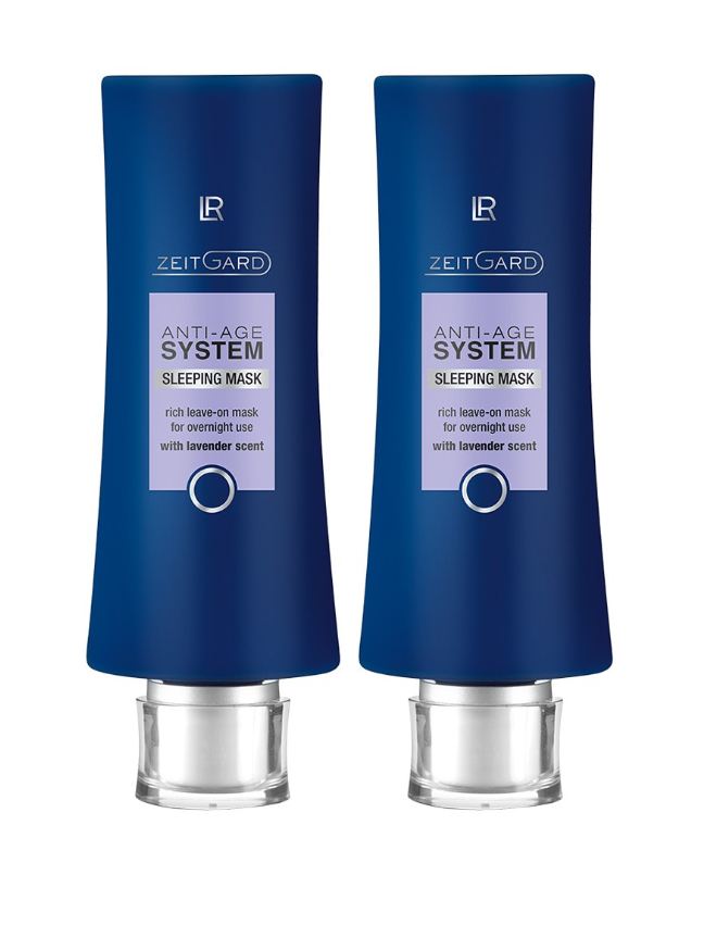 LR ZEITGARD Sleeping Mask mit Lavendelduft 2er Set